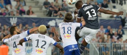 Girondins Bordeaux a învins SC Bastia, scor 2-0, şi a urcat pe locul 4 în Ligue 1